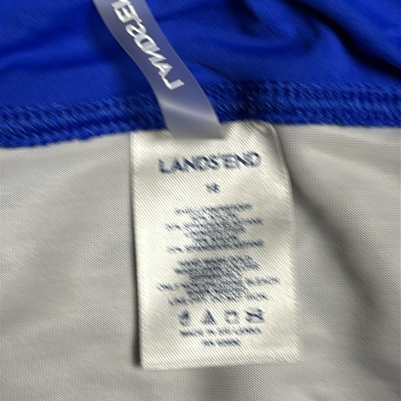 LANDS END Royal Blue Swim Bottoms Sz 18 - Picture 3 of 4